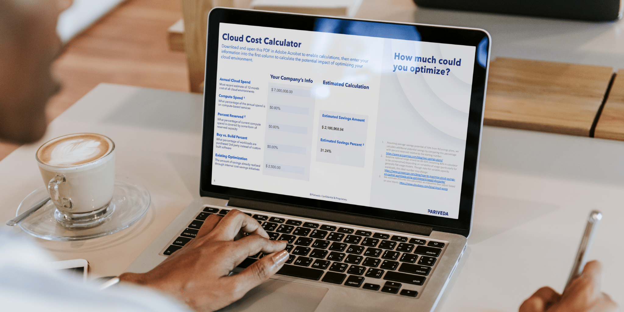 Calculating the potential impact of optimizing your cloud ...