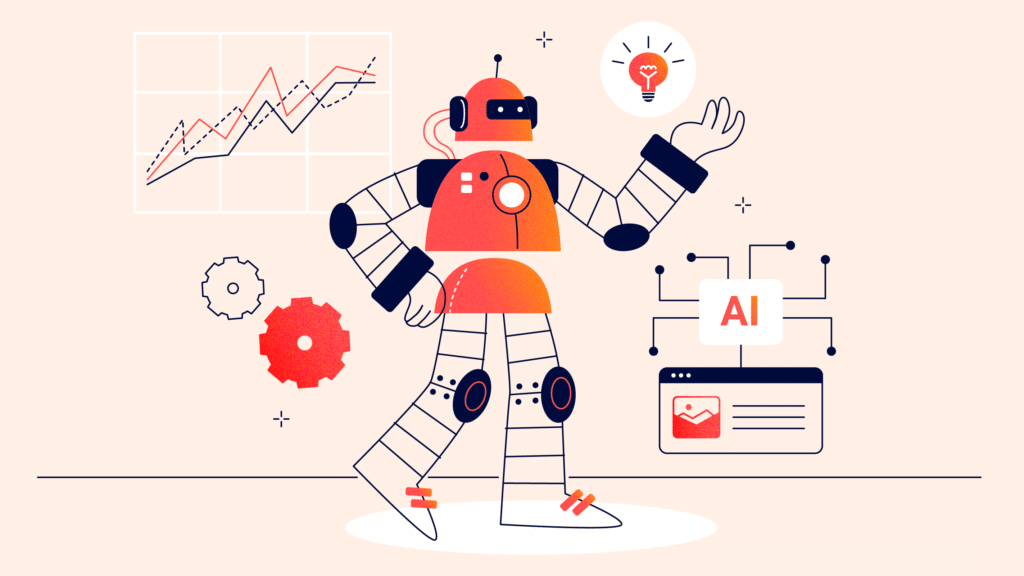 artificial intelligence robot illustration